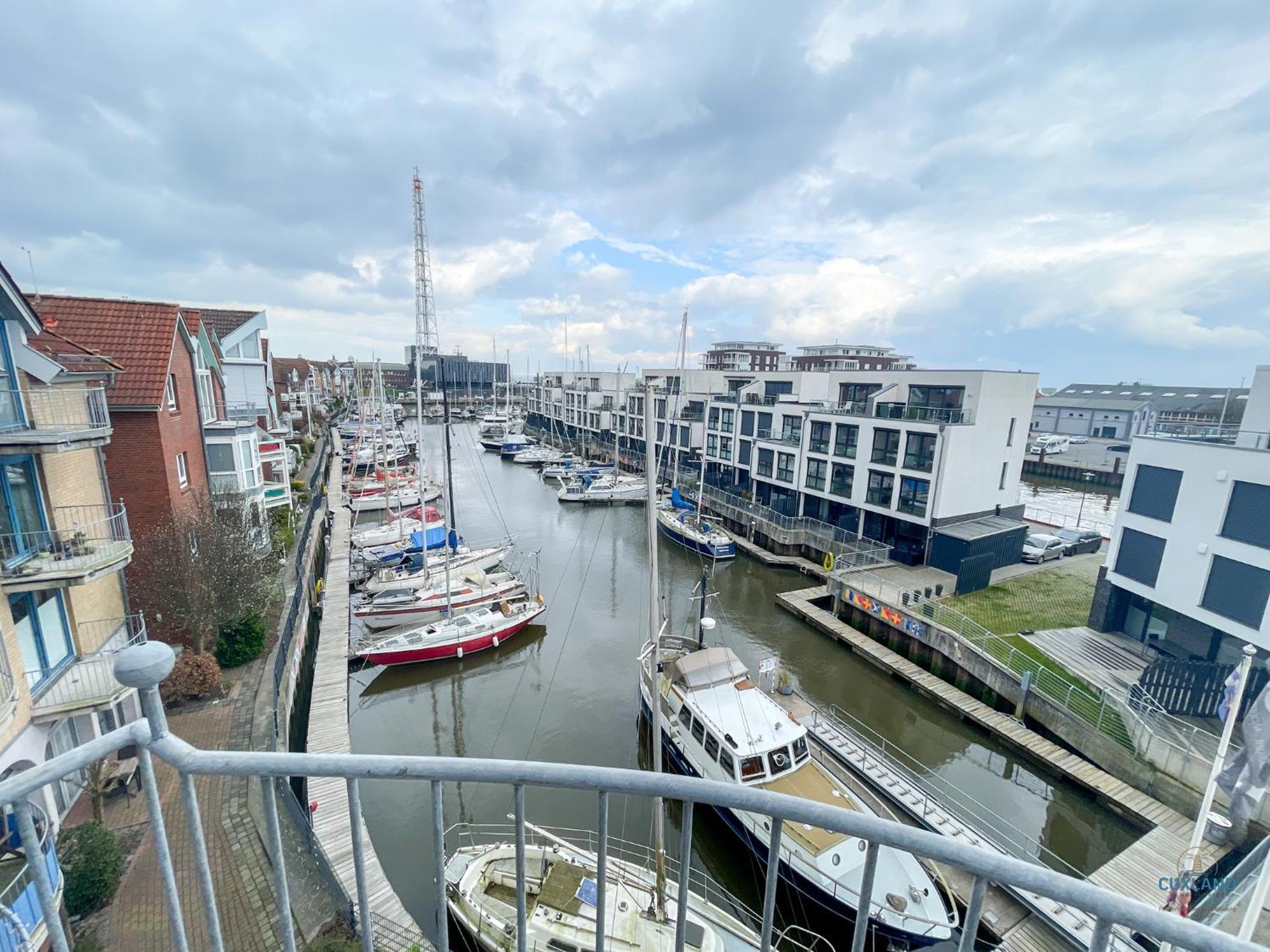 Urlaub direkt in der City Marina Cuxhaven Dış mekan fotoğraf