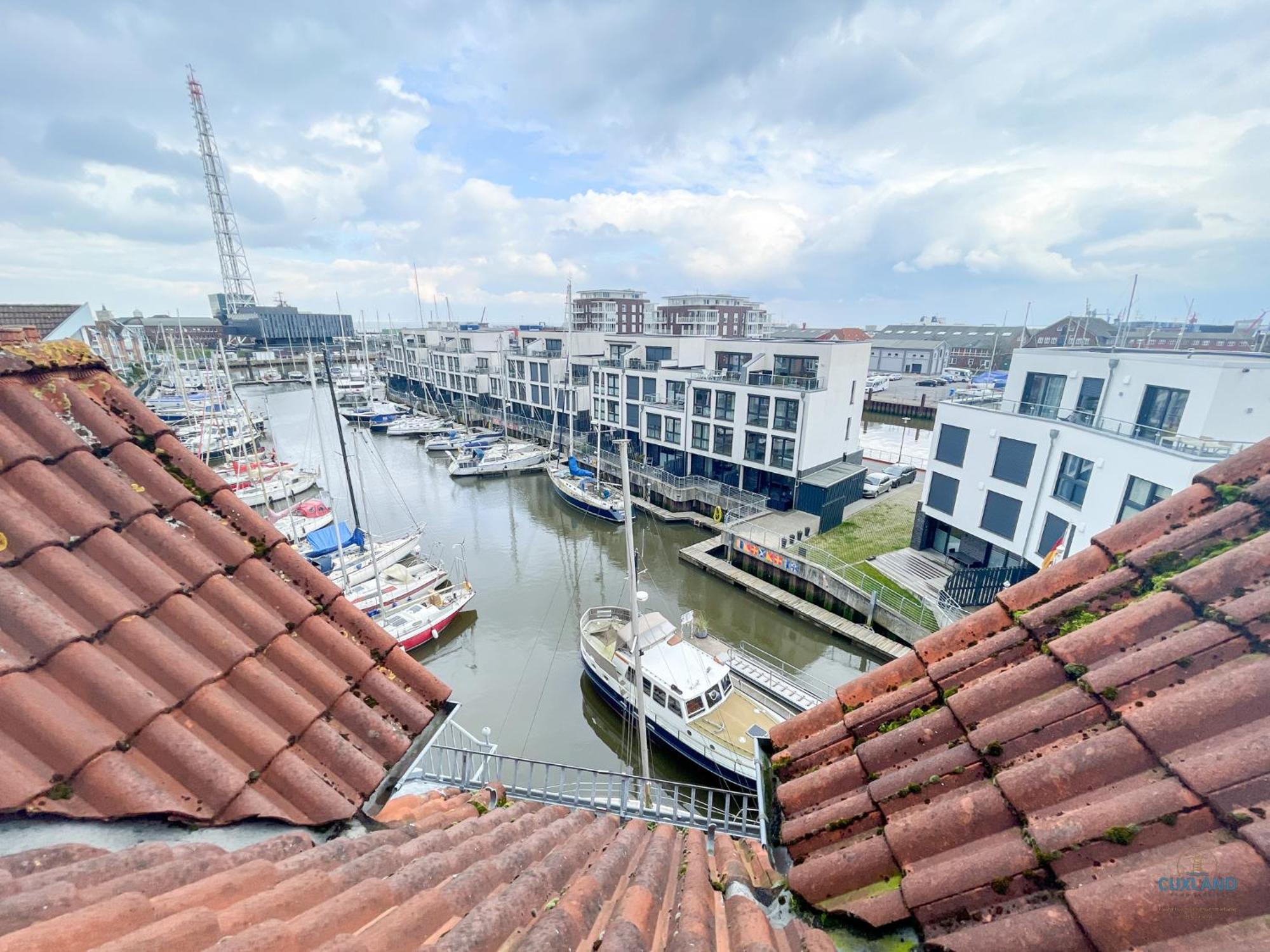 Urlaub direkt in der City Marina Cuxhaven Dış mekan fotoğraf