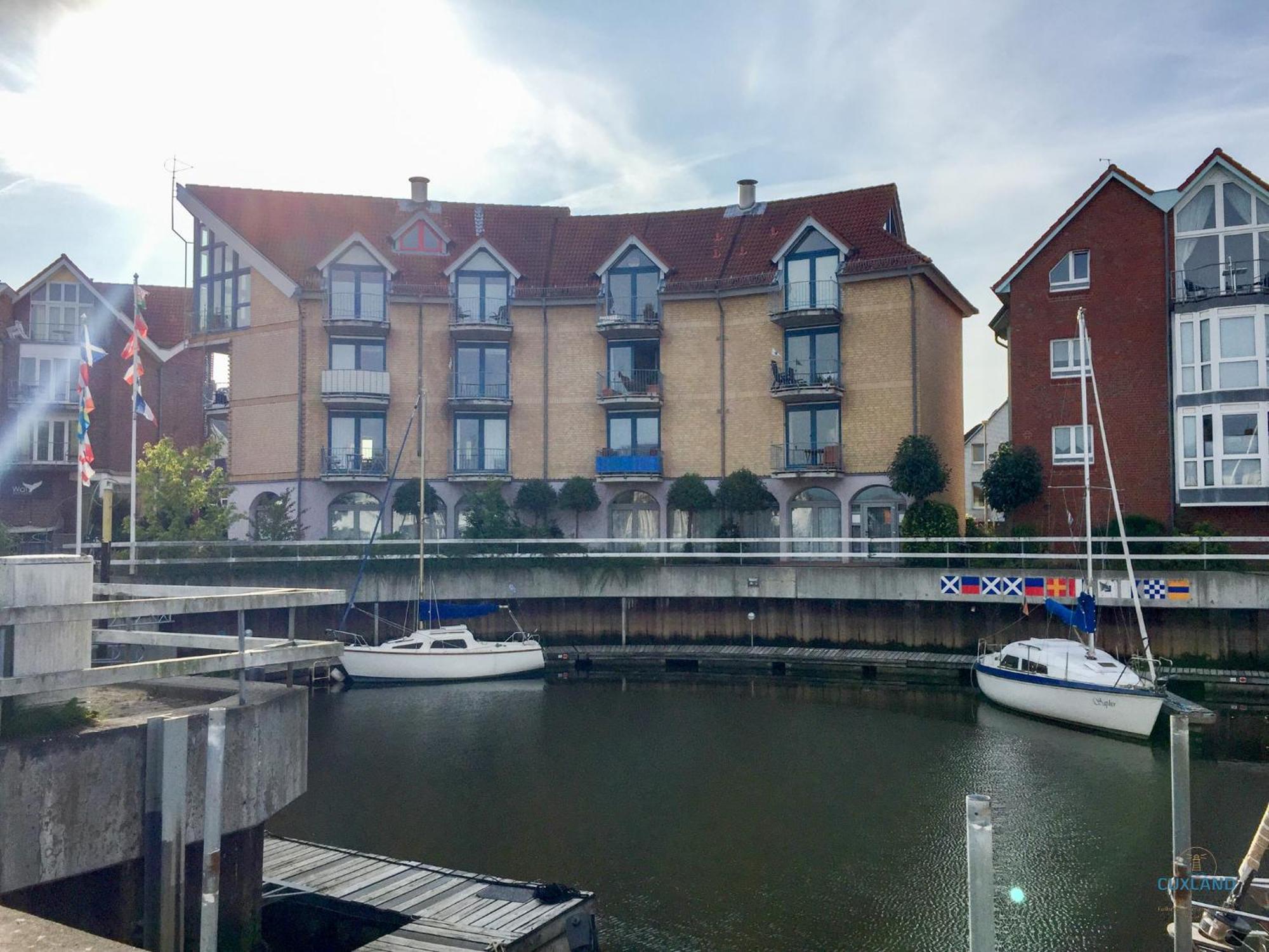 Urlaub direkt in der City Marina Cuxhaven Dış mekan fotoğraf